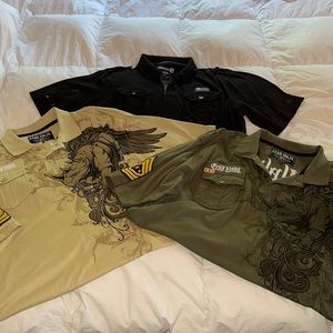 ***SOLD***Super 🔥 Eckō Unlimited Comfortable Casual Polo Shirts (All 3)